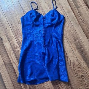 Vintage Victoria’s Secret Slip Dress with Button Front Size Small / Medium